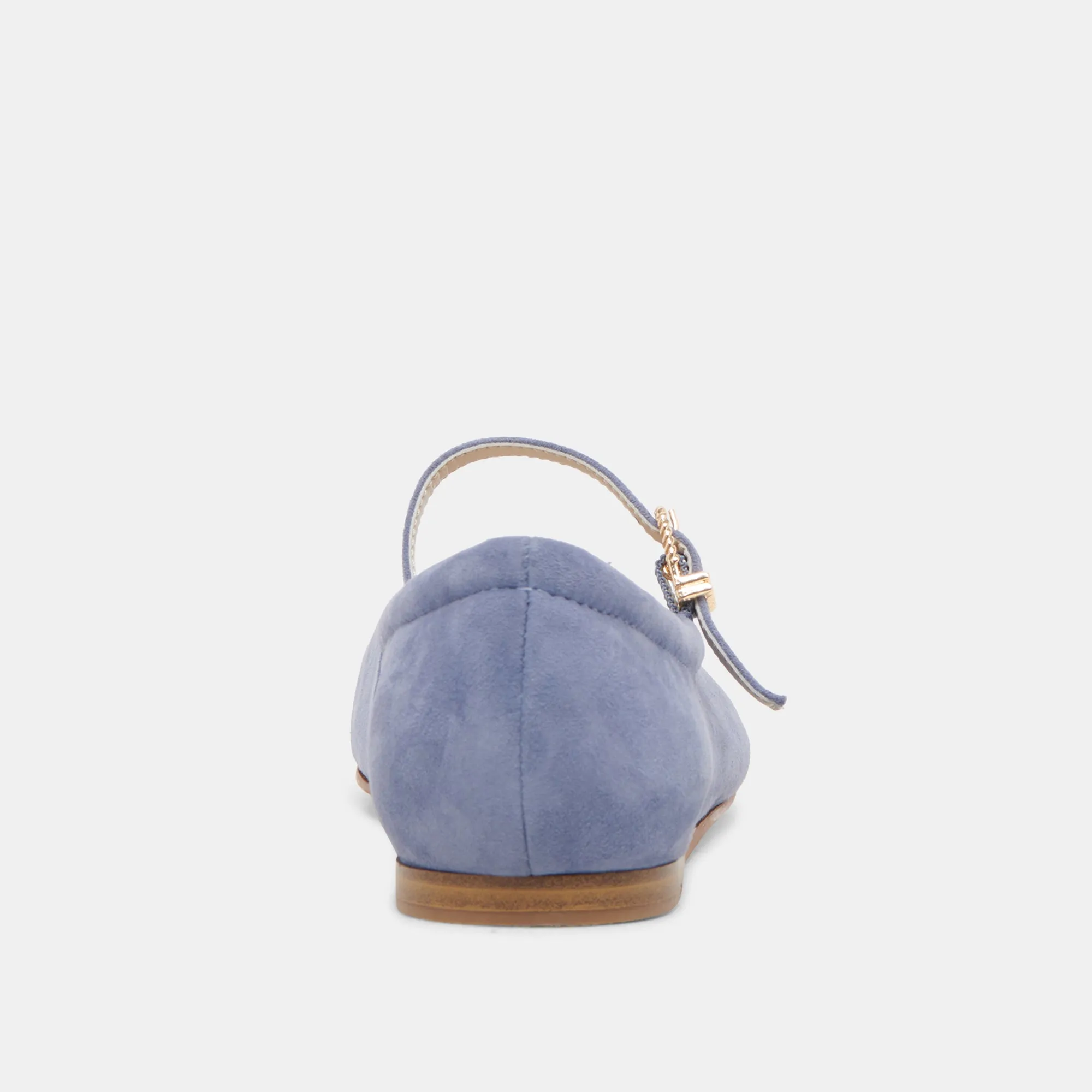 REYES BALLETTFLATS MIT ZEHENKAPPE IN BLUEBELL WILDLEDER