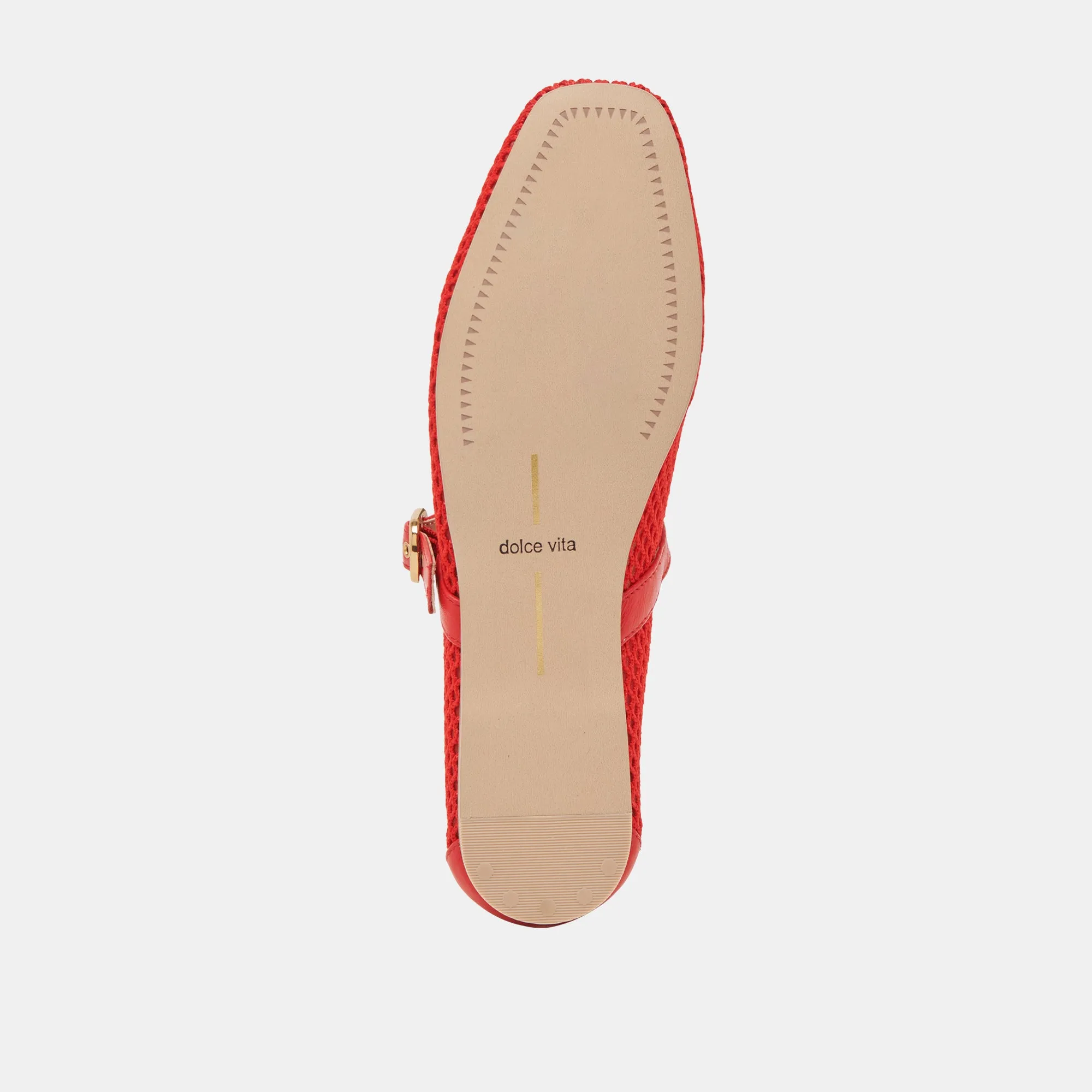 RODNI MESH BALLET FLATS CHILI GEWEBTES MESH