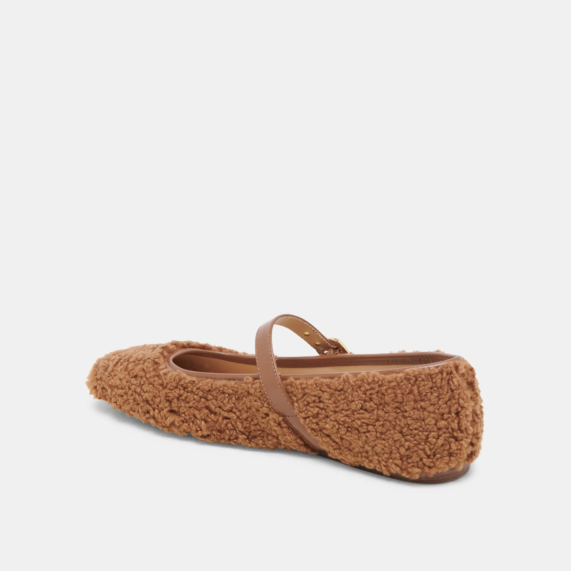 RODNI Plüsch Ballettschuhe Pekannuss Plüsch