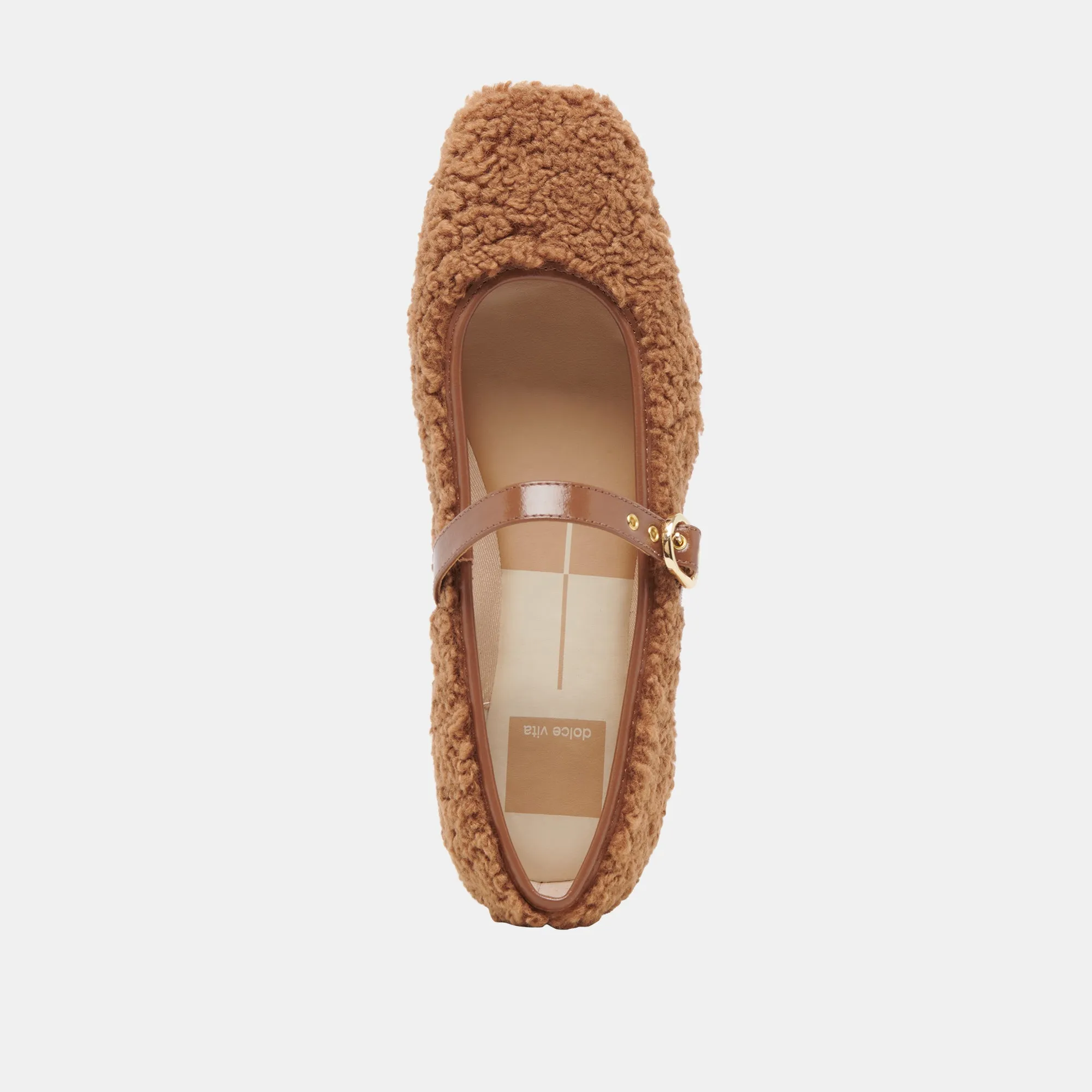 RODNI Plüsch Ballettschuhe Pekannuss Plüsch