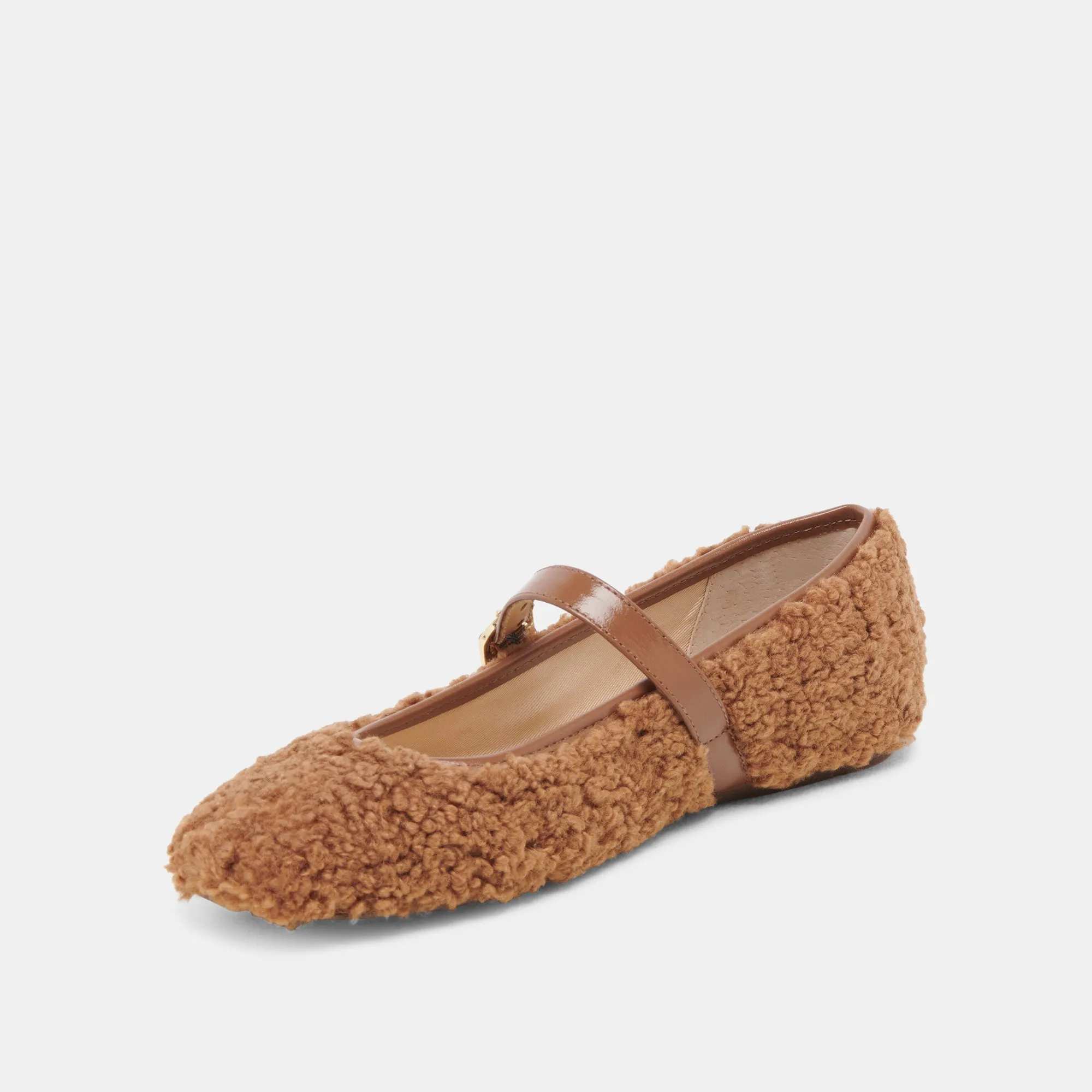 RODNI Plüsch Ballettschuhe Pekannuss Plüsch