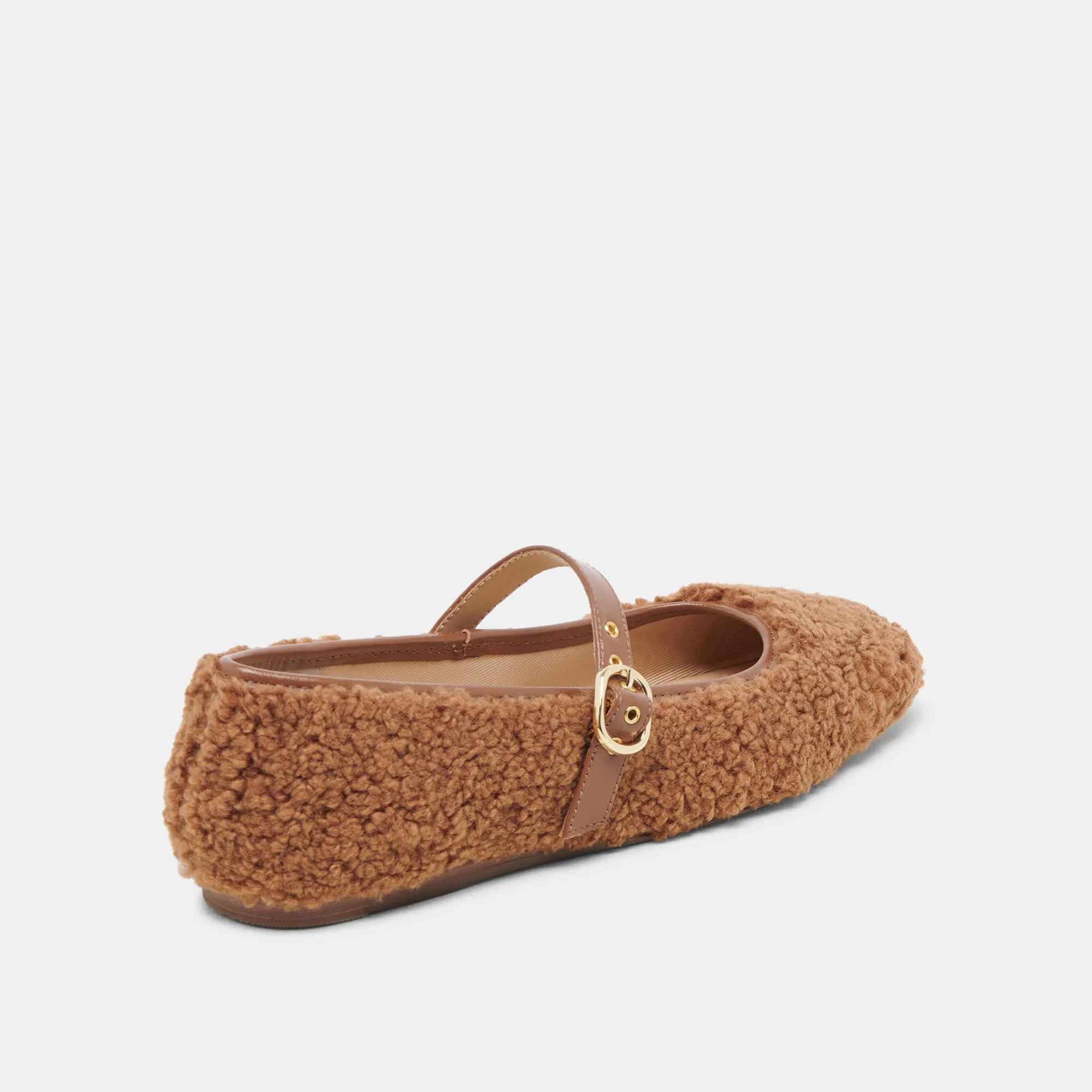 RODNI Plüsch Ballettschuhe Pekannuss Plüsch