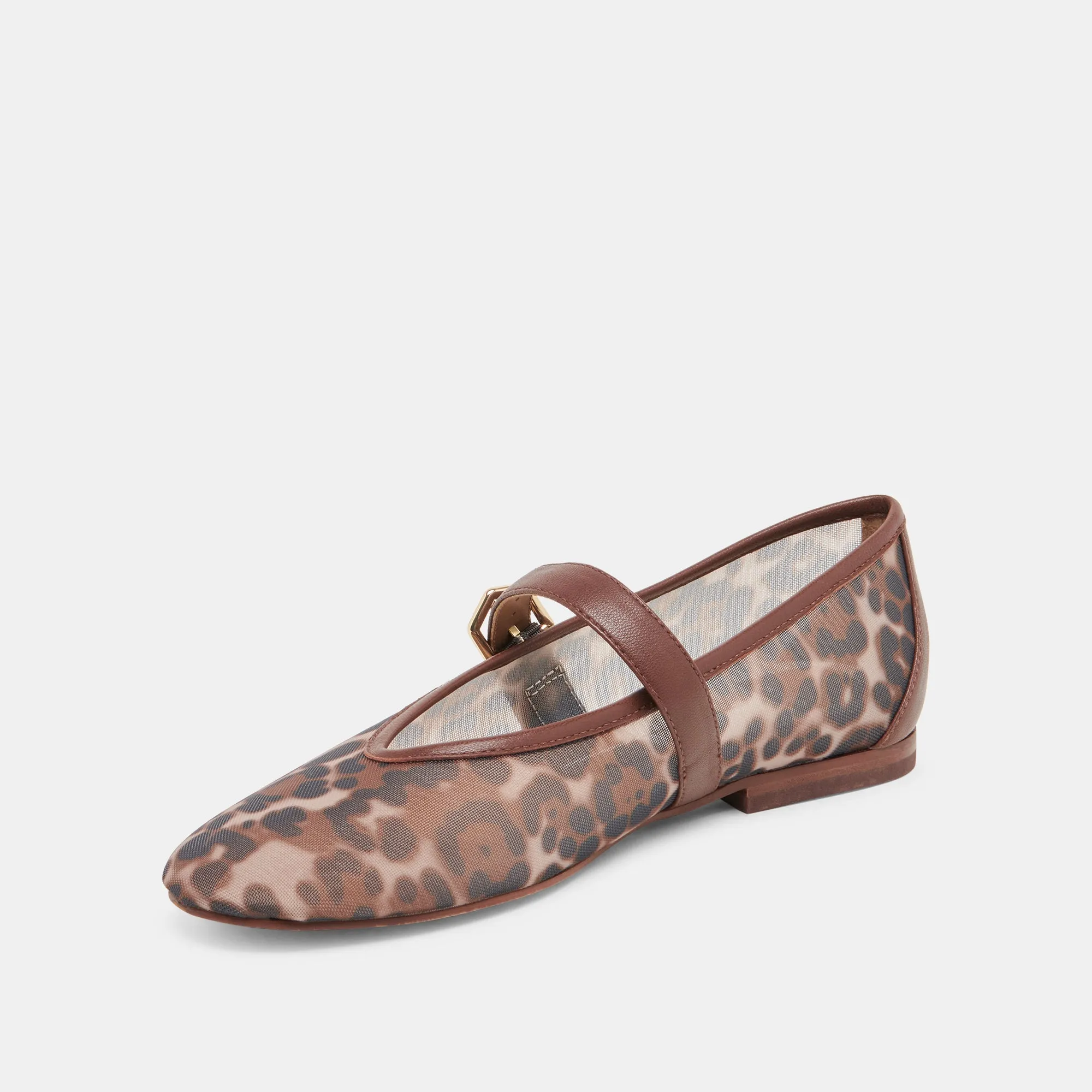 ROSLYN BALLETTFLATS LEOPARDENMESH
