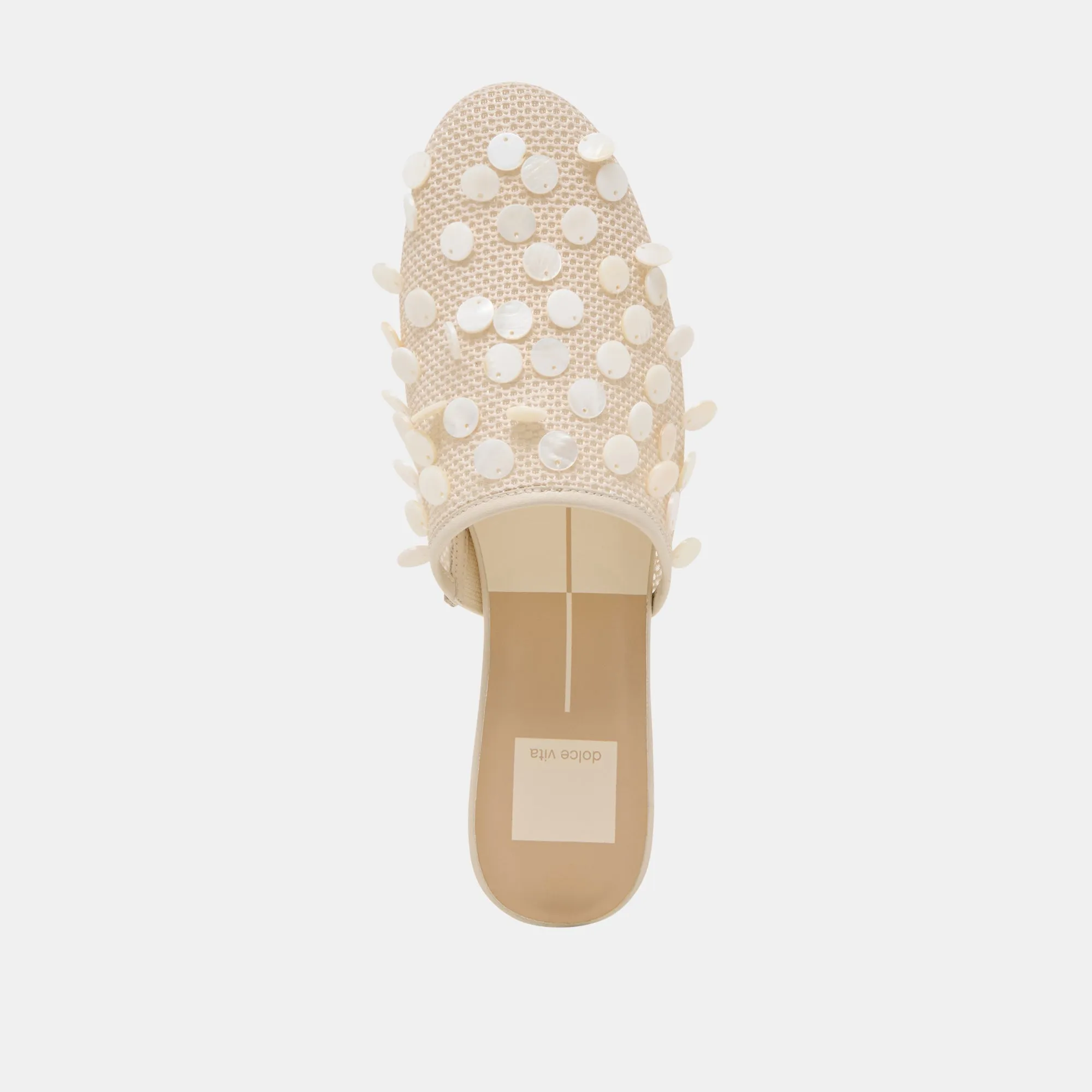 ROVA BEAD FLATS ELFENBEIN SCHEIBEN NETZ