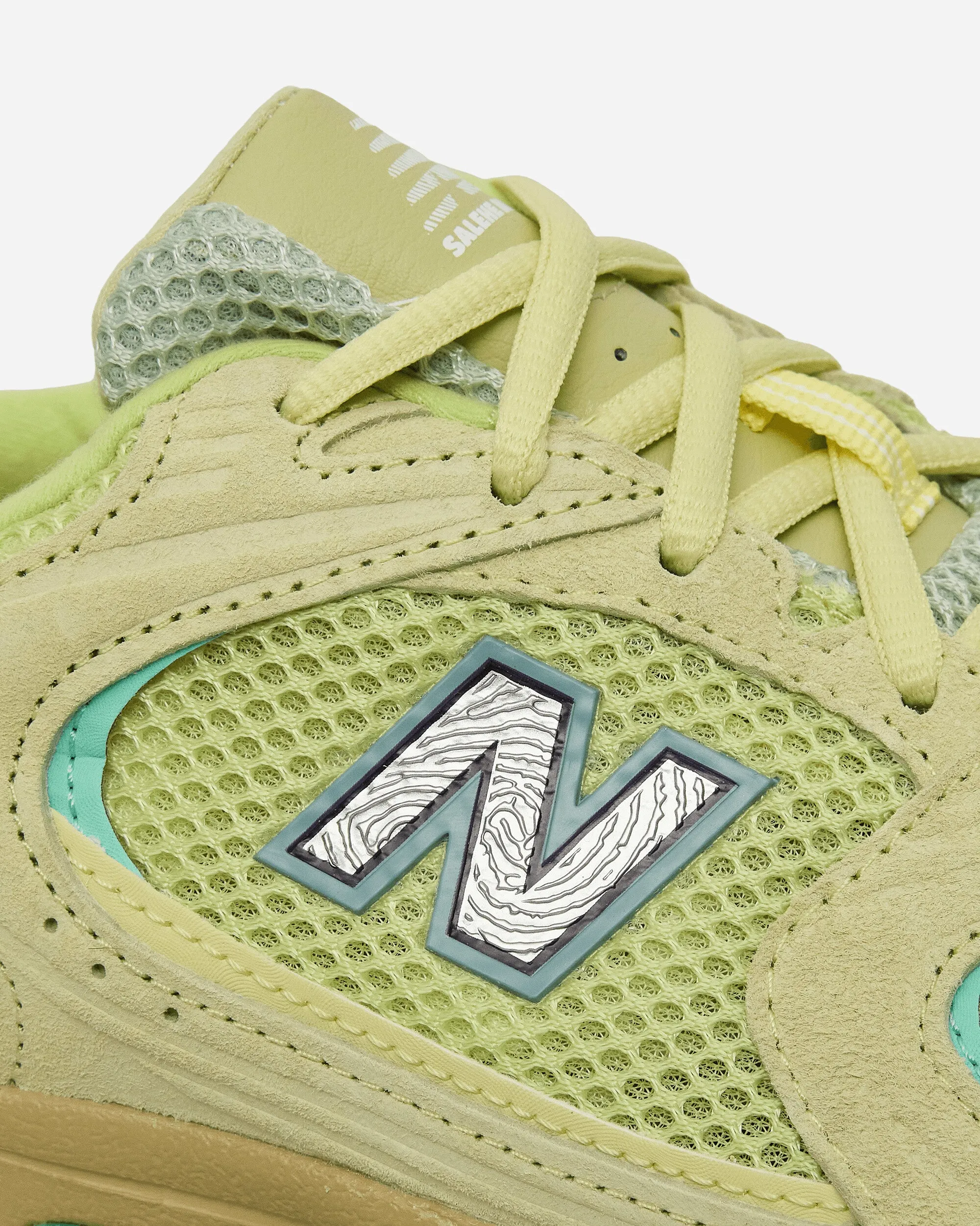 Salehe Brembury 530 Sneakers Staubiges Gelb / Selleriegrün