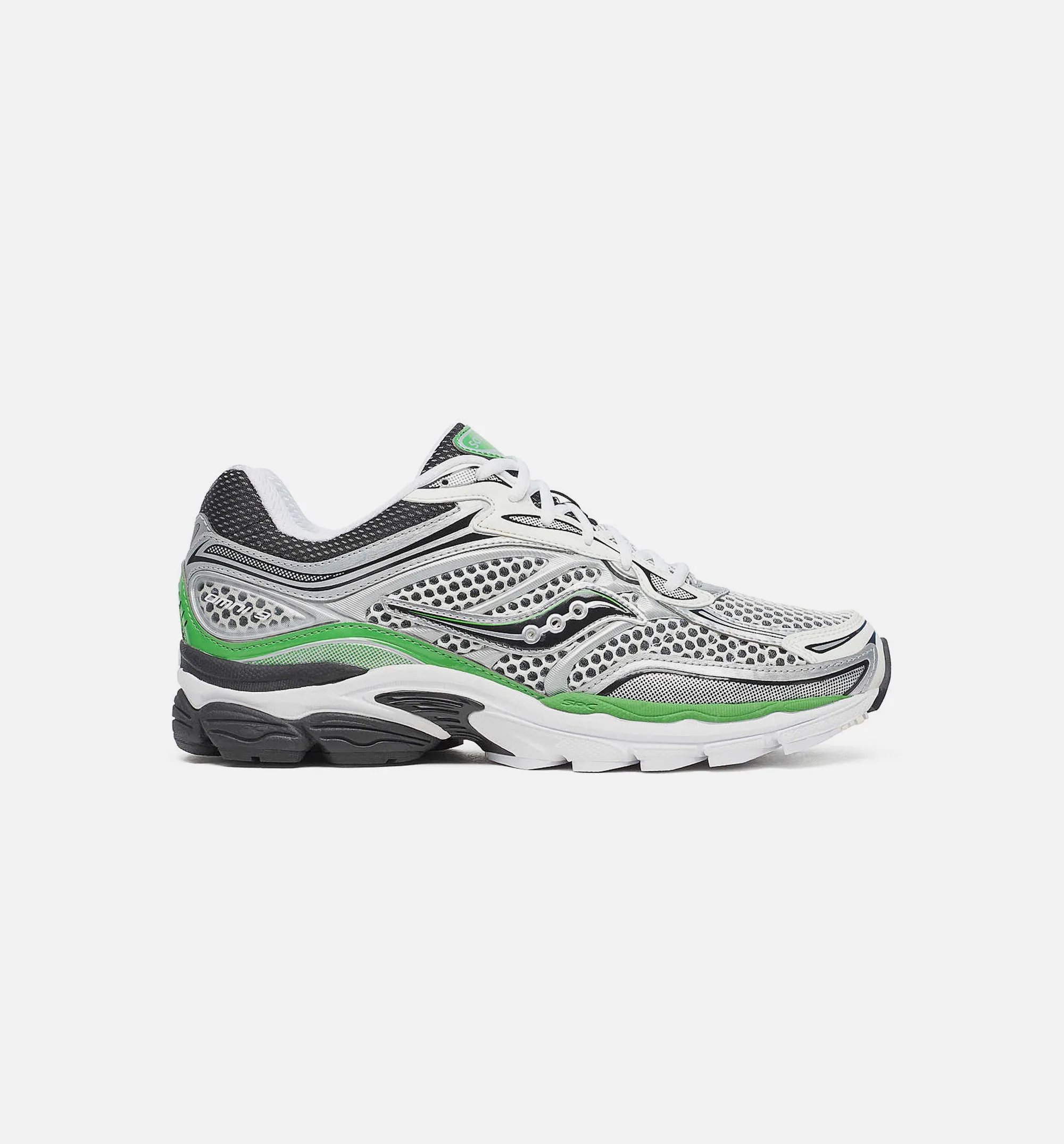 Saucony Schuhe Progrid Omni 9 Herren Lifestyle-Schuh - Silber/Grün