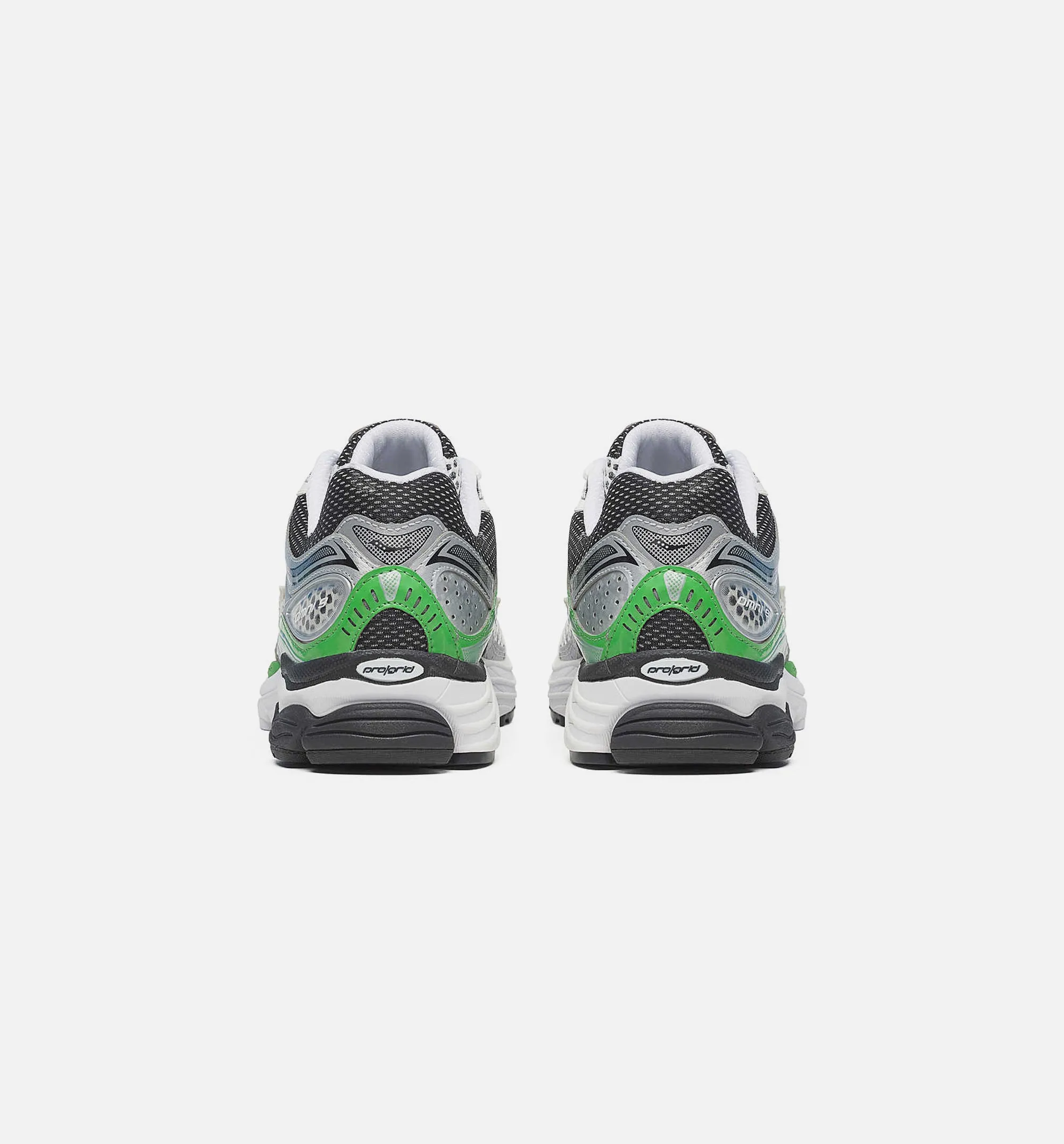 Saucony Schuhe Progrid Omni 9 Herren Lifestyle-Schuh - Silber/Grün