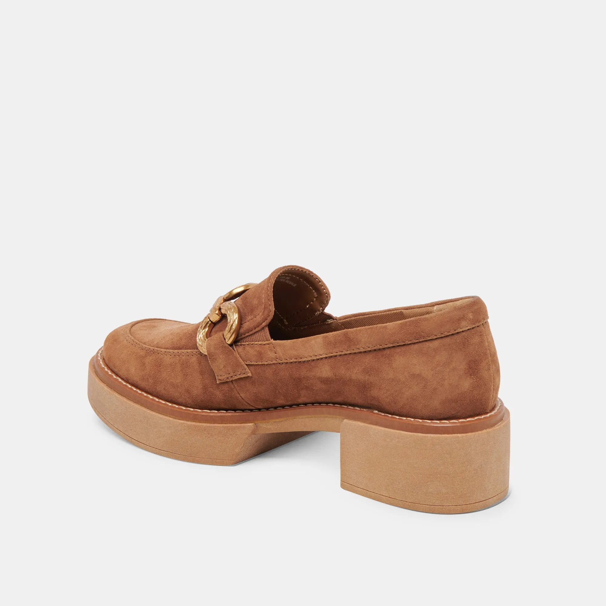SHEENA LOAFERS BRAUN WILDLEDER