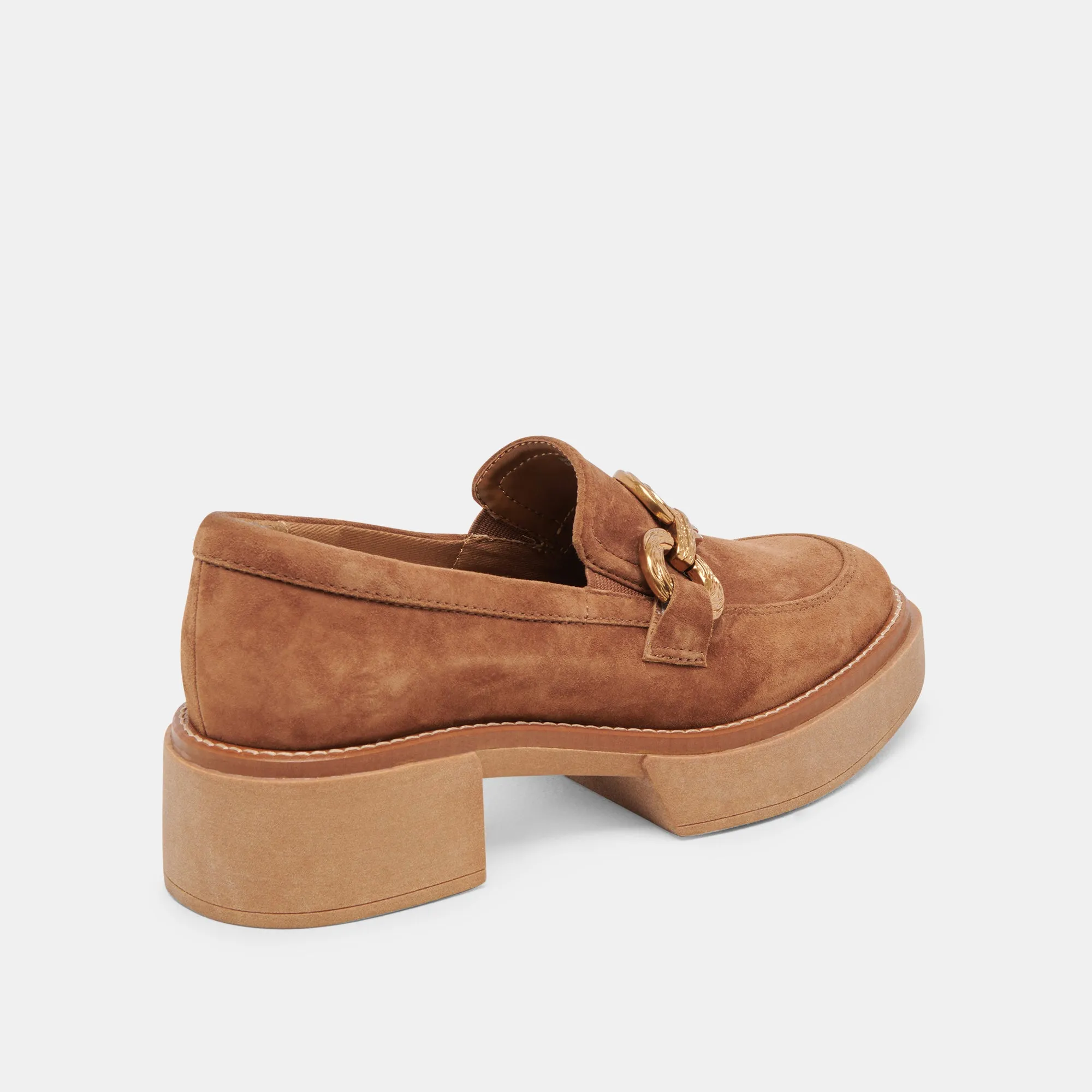 SHEENA LOAFERS BRAUN WILDLEDER