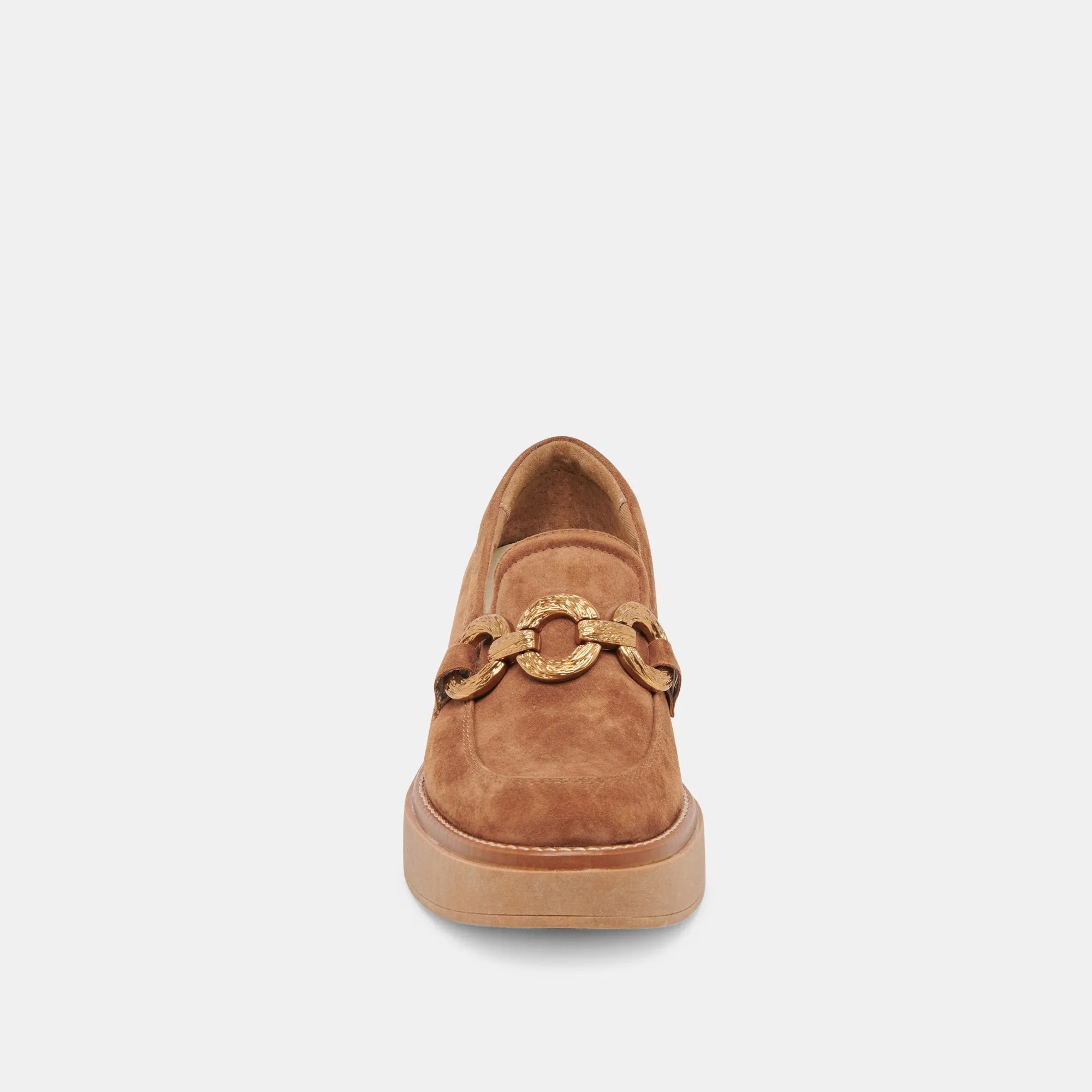 SHEENA LOAFERS BRAUN WILDLEDER