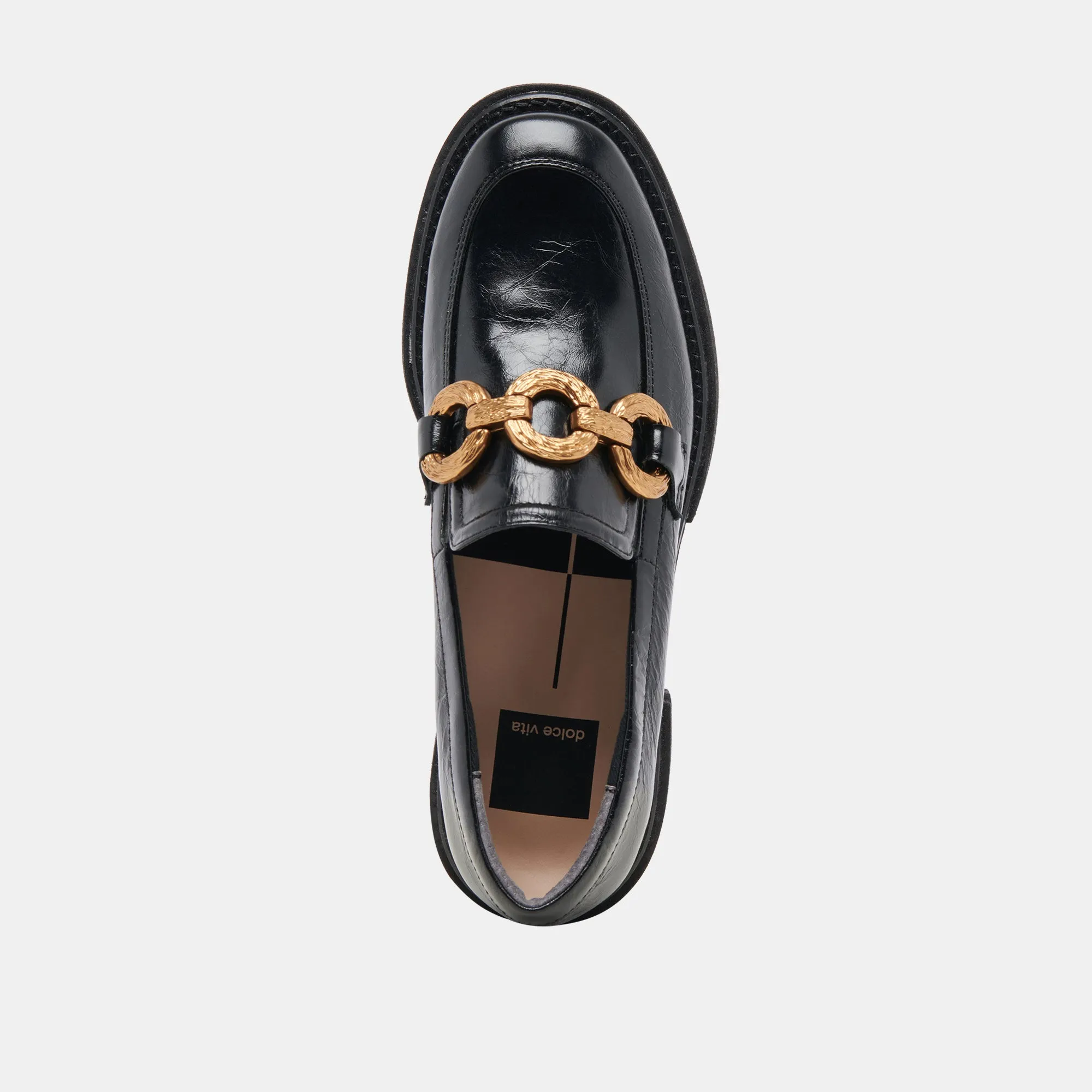 SHEENA LOAFERS MITTERNACHTS-KNITTER-PATENT