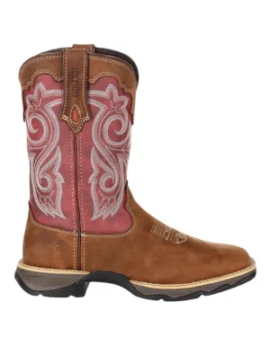Schuhe Durango Damen Briar Brown Rebel Western Stiefel