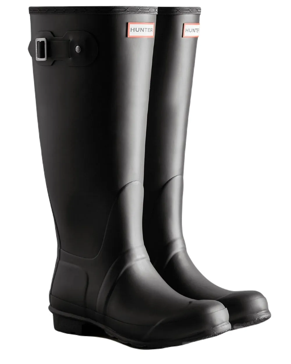 Hunter Stiefel Hunter Damen Hohe Weite Passform Gummistiefel