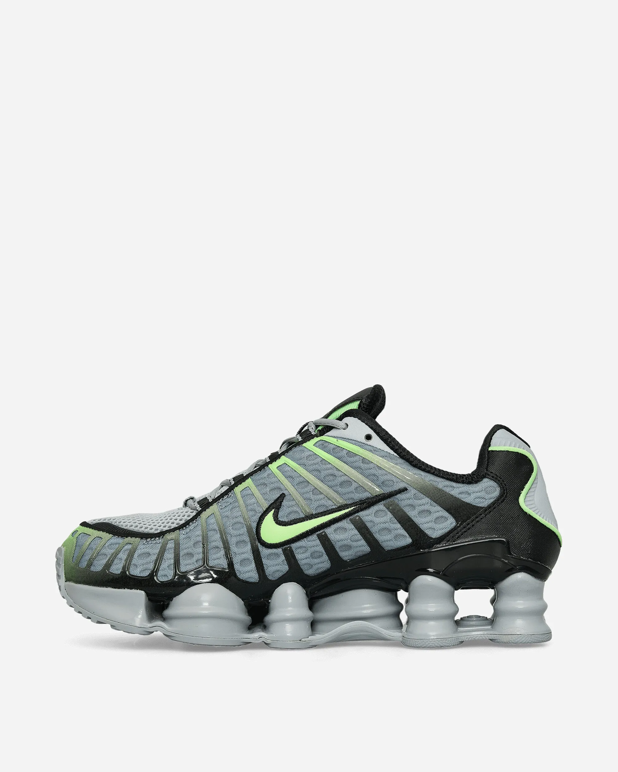 Shox TL Sneakers Wolfgrau / Limettengrün