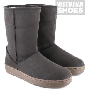 Gemütlicher Stiefel in Braun von Vegetarian Shoes