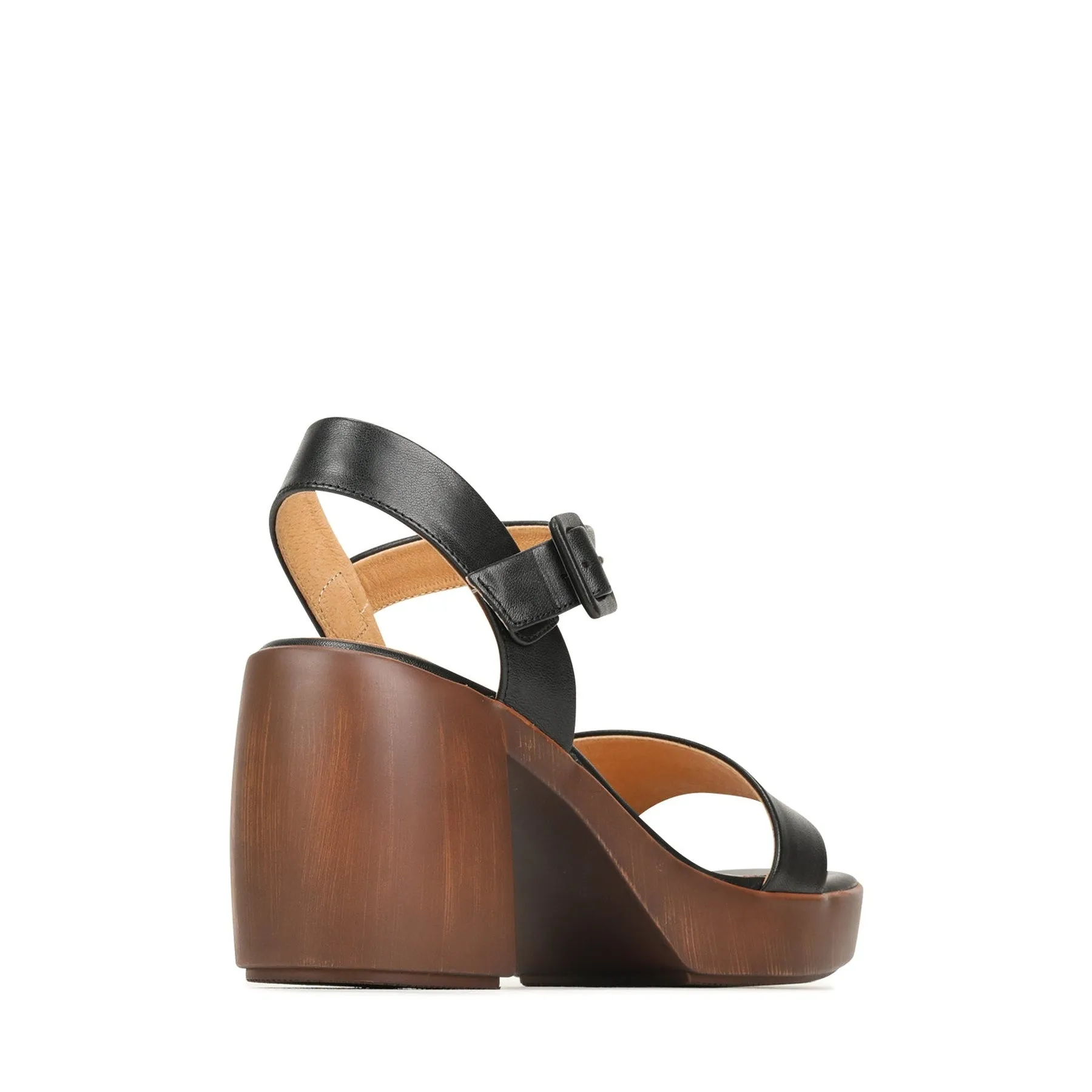SPIGA LEDER BLOCKABSATZ SANDALEN