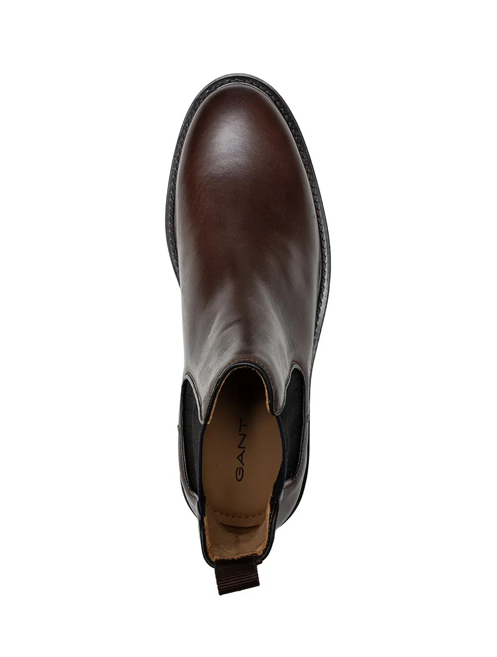 St Akron Chelsea Lederstiefel Braun