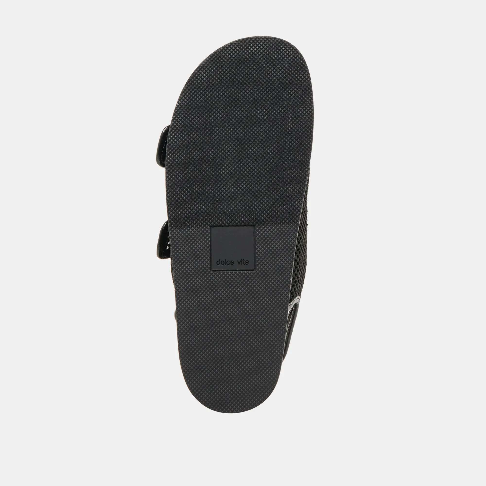 STARLA MESH SANDALETTEN SCHWARZ GEWEBTES MESH