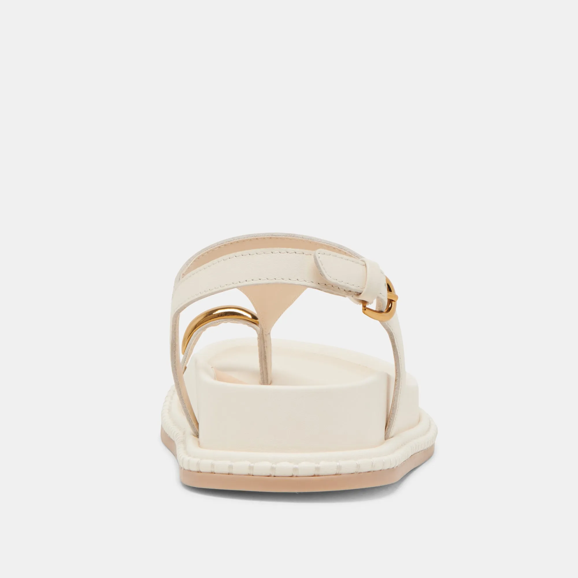 STEFAN SANDALEN OFF-WHITE LEDER