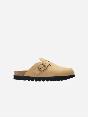 Taro Comfort Damen-Sandalen mit veganem Fußbett | Beige