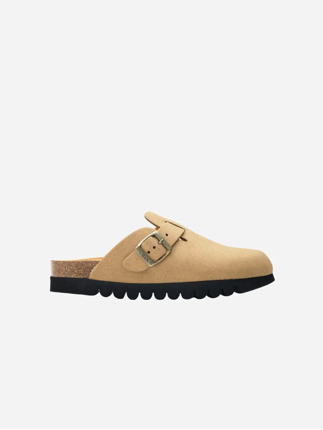 Taro Comfort Damen-Sandalen mit veganem Fußbett | Beige