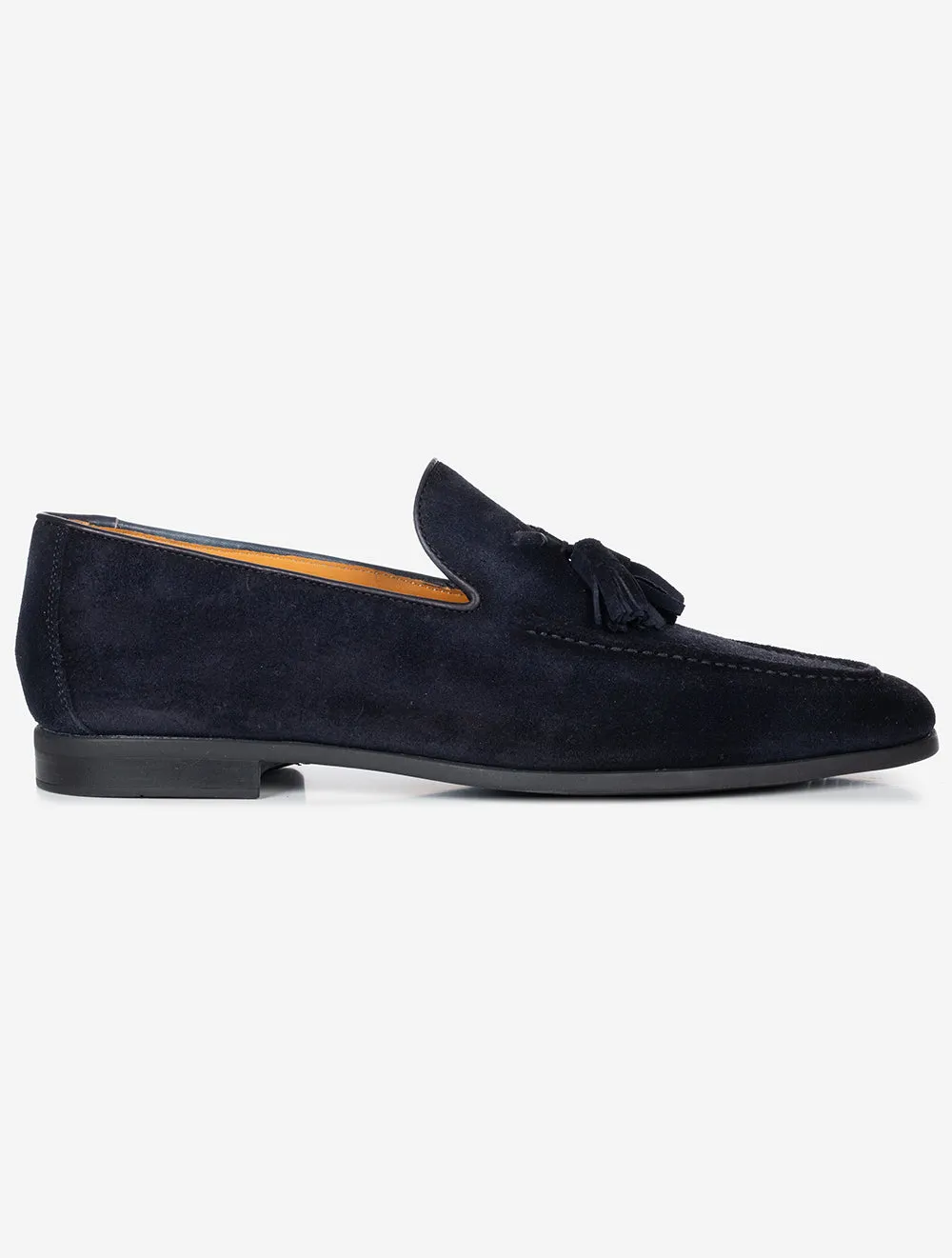 Tassel Penny Loafer Wildleder Marineblau