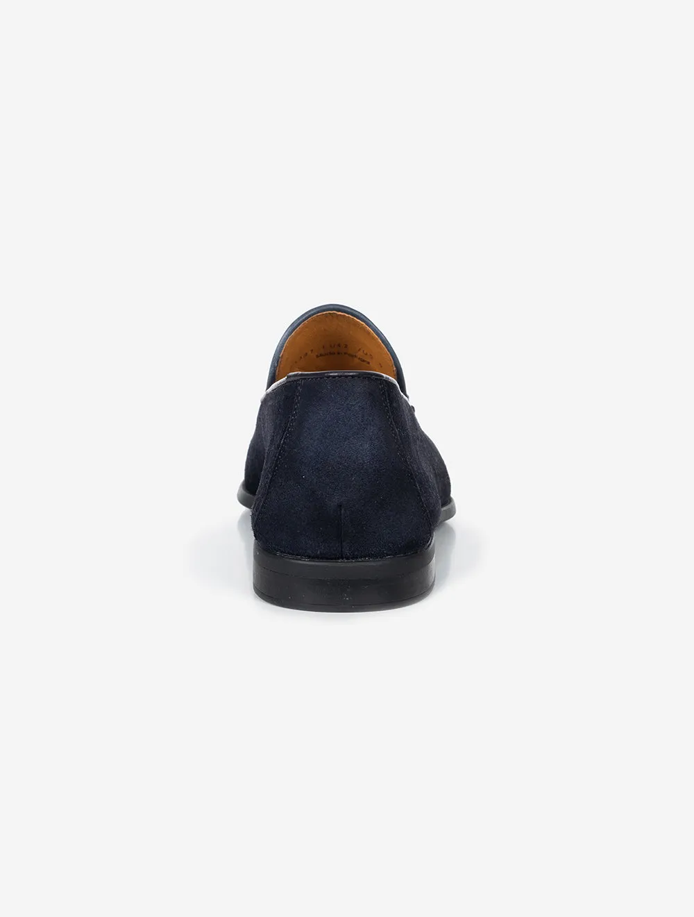 Tassel Penny Loafer Wildleder Marineblau