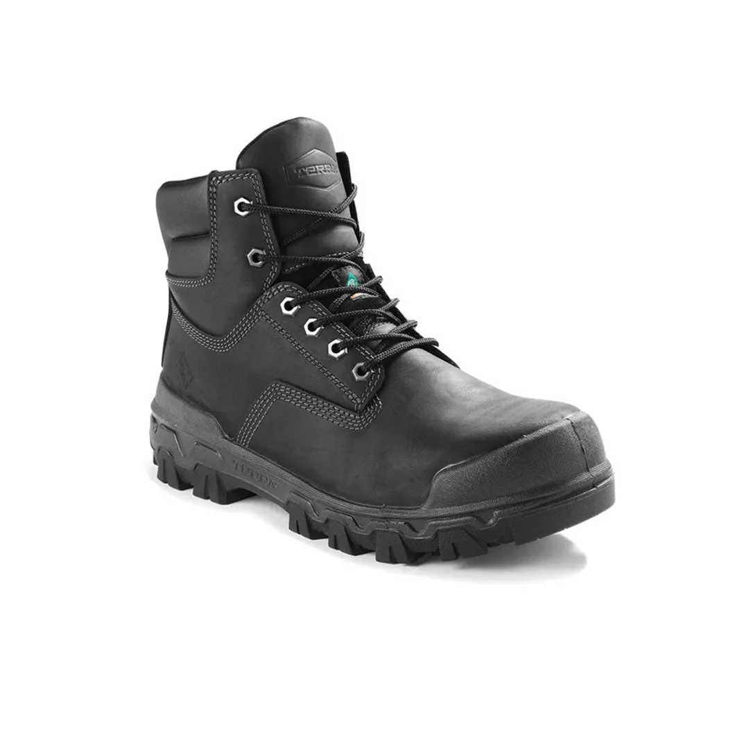 Terra - Herren Arbeitsschuhe Sentry 2020 mit Composite-Zehenkappe, 6 Zoll (TR0A4NQEBLK)