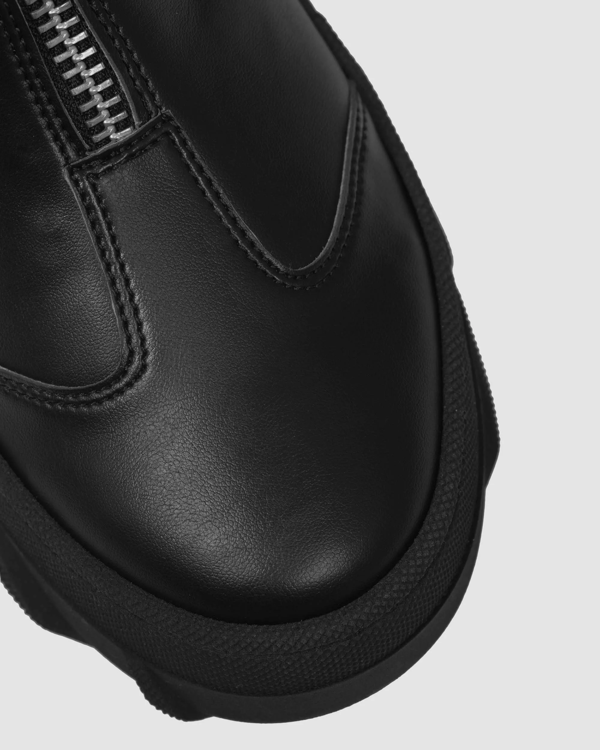 Tiger Damen Stiefel aus veganem Maisleder | Schwarz