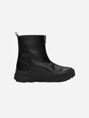 Tiger Damen Stiefel aus veganem Maisleder | Schwarz