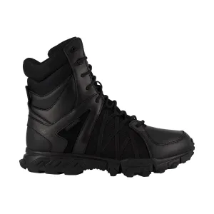 Trailgrip 8 Zoll Weichspitzen-Wasserdichte Isolierte Seitliche Reißverschluss-Taktikstiefel Schwarz