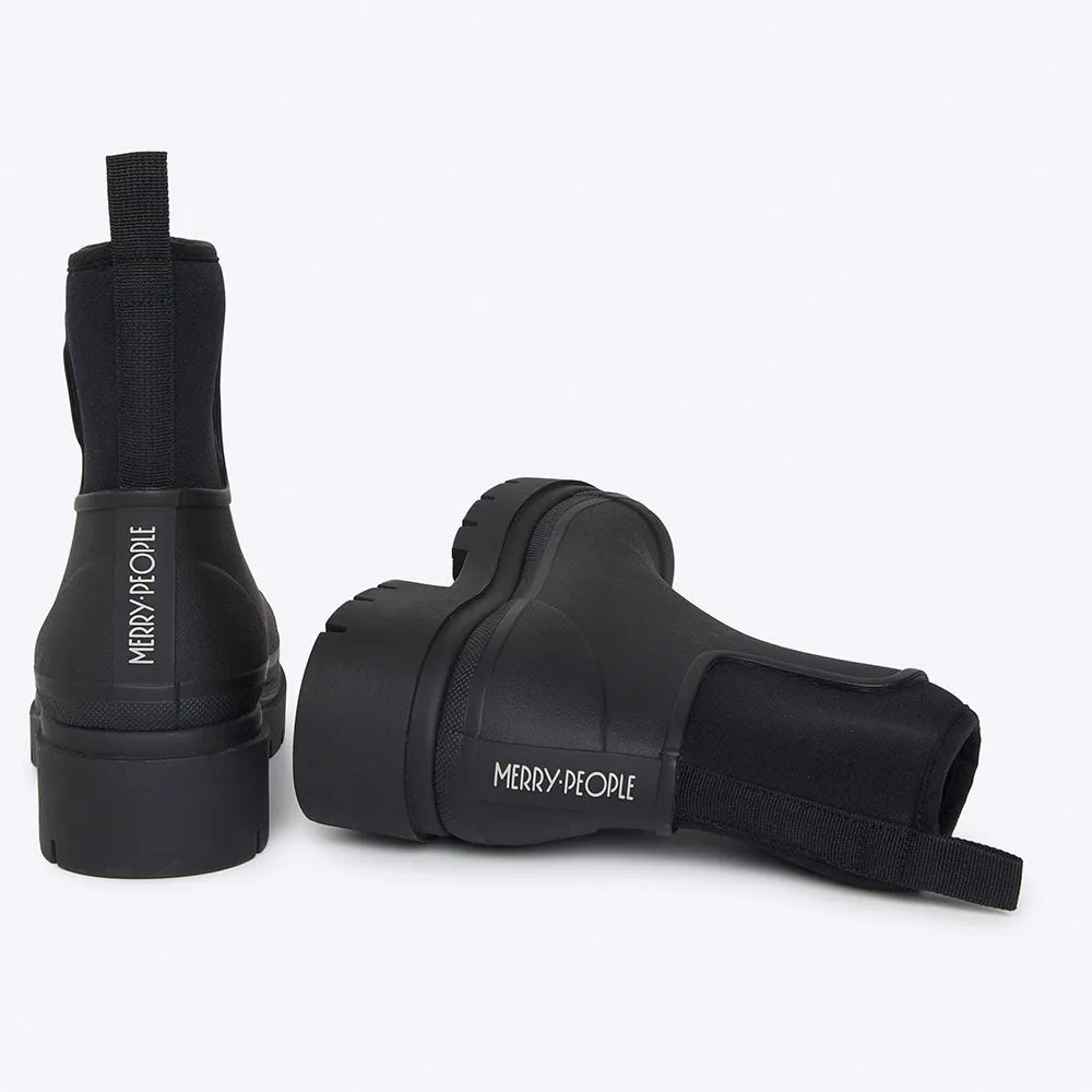 Tully Regenstiefel in Schwarz von Merry People