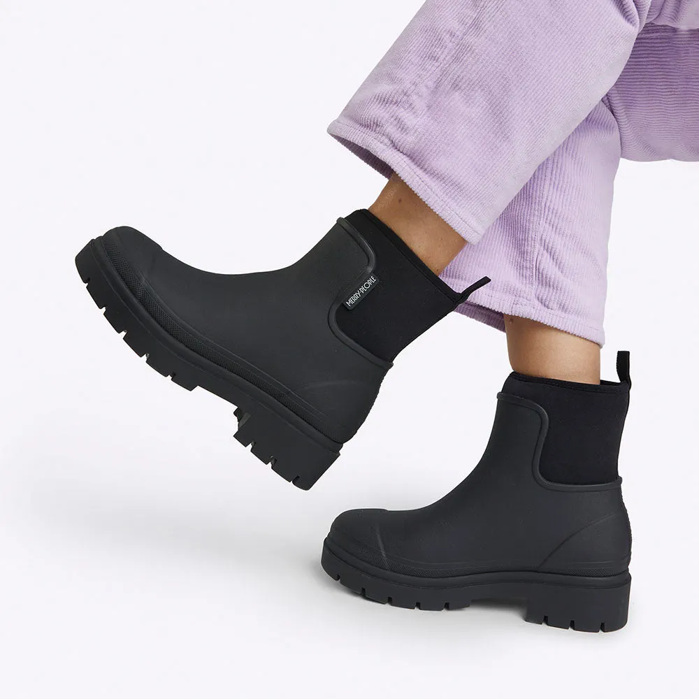 Tully Regenstiefel in Schwarz von Merry People