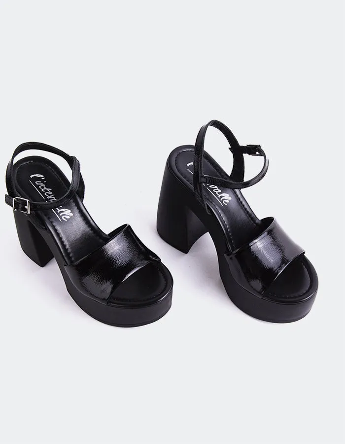 Veria Black Naplack