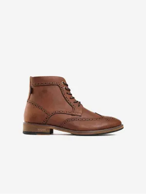 Wheat 2 Herren Brogues aus veganem Leder | Hellbraun
