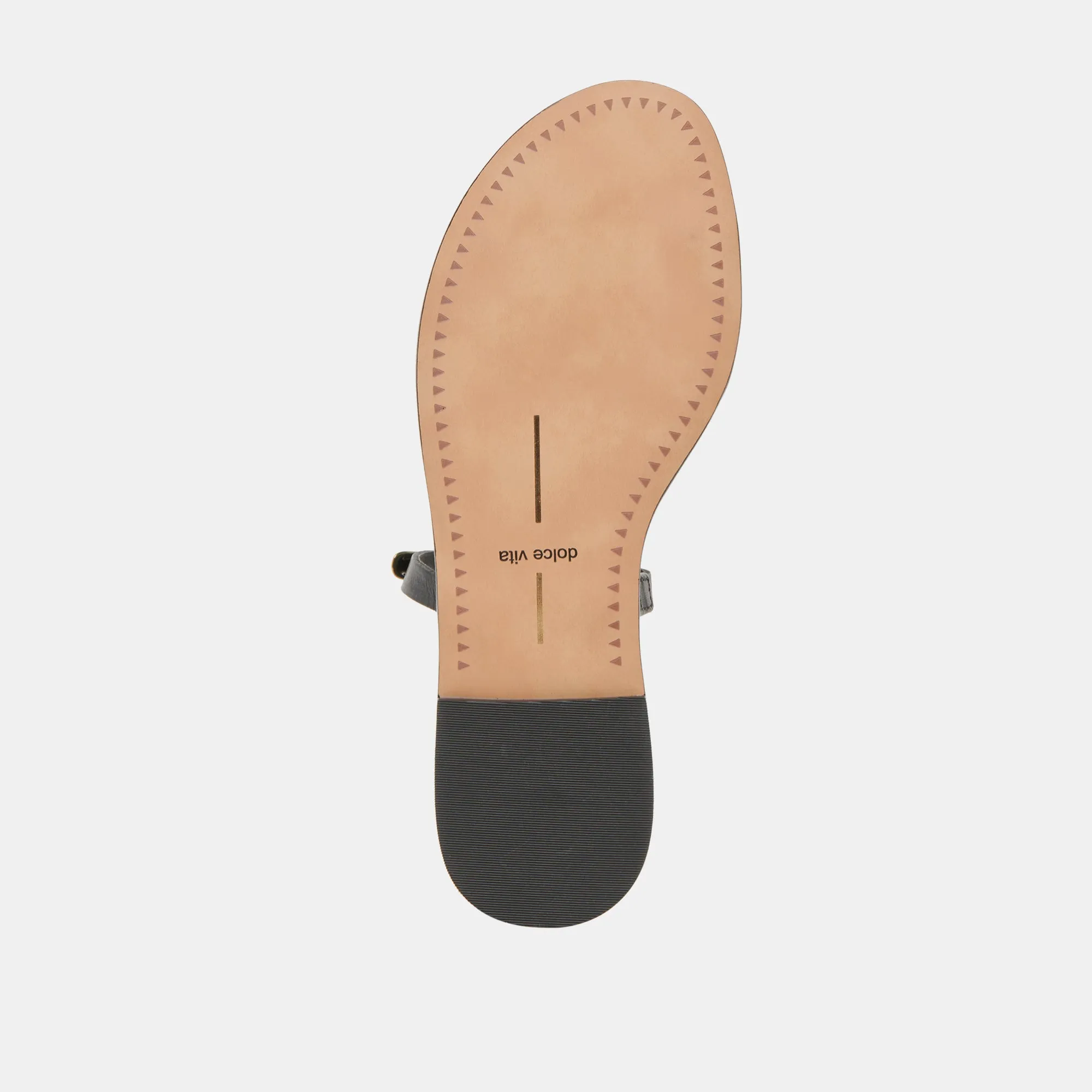 WINK SANDALETTEN AUS SCHWARZEM LEDER