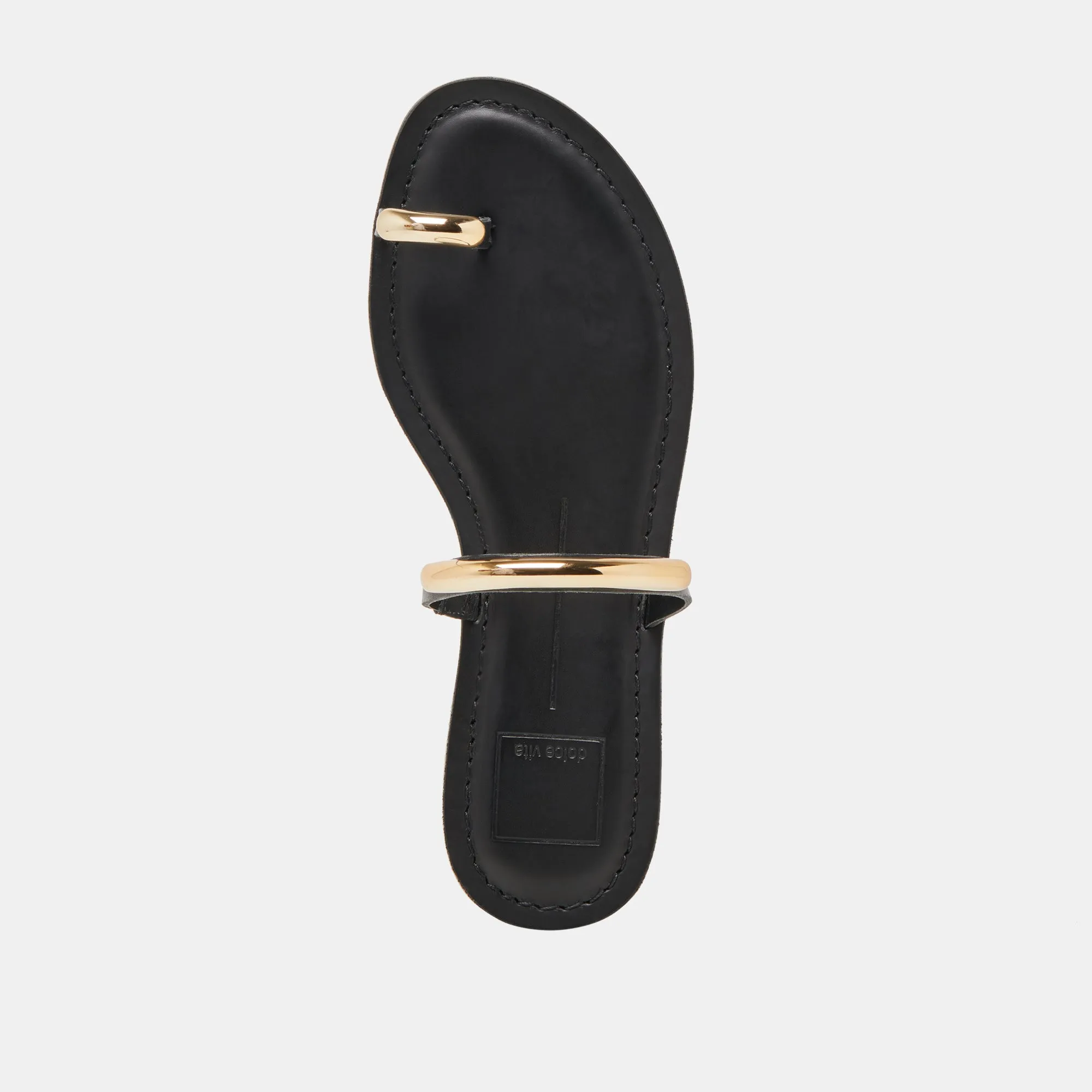 WINK SANDALETTEN AUS SCHWARZEM LEDER