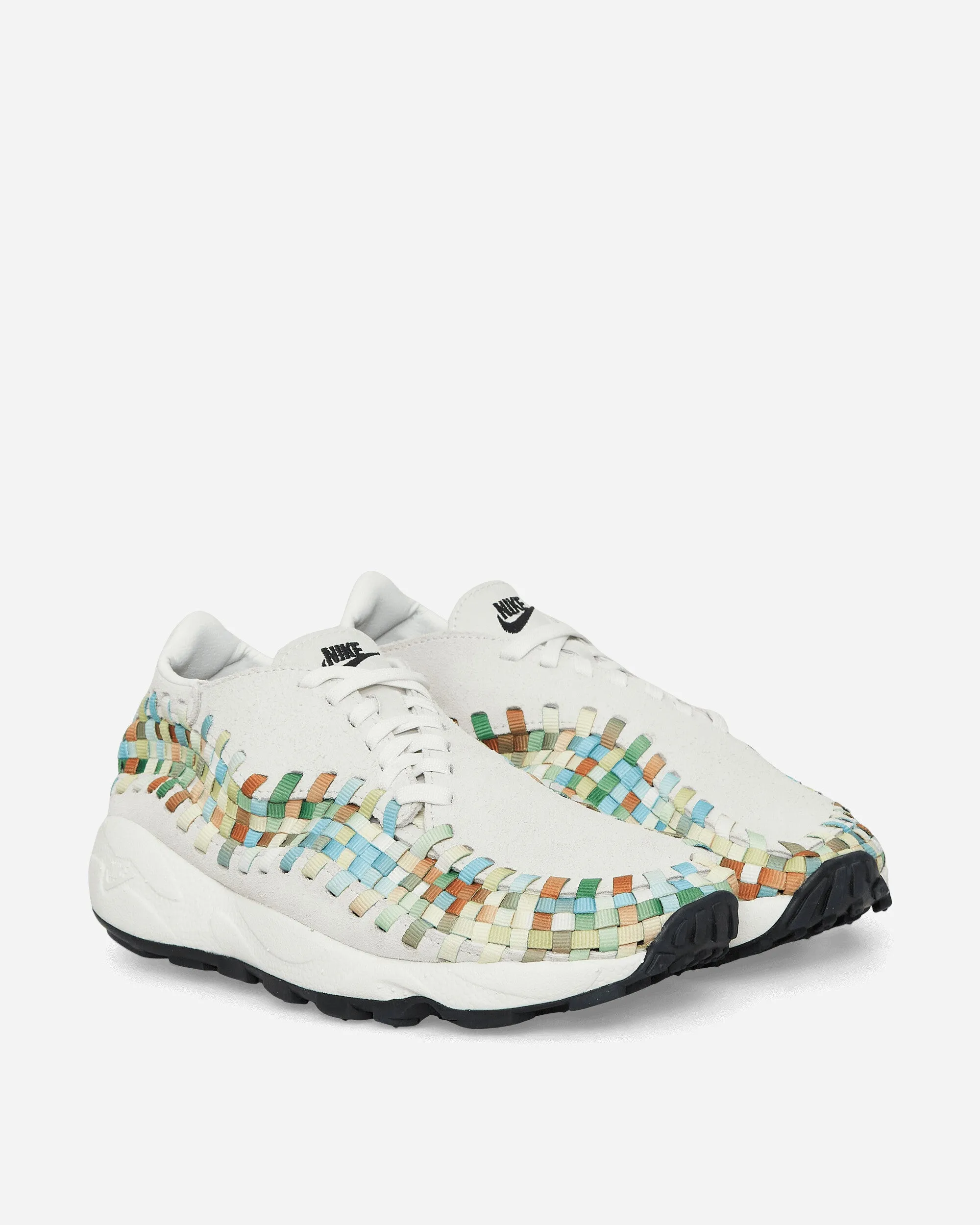 Damens Air Footscape Woven Sneakers Summit Weiß