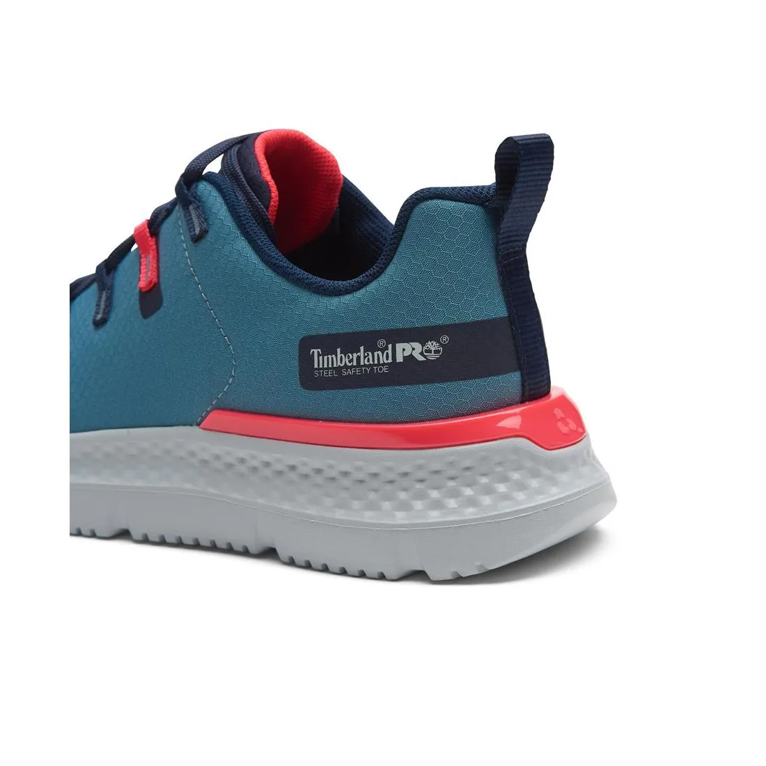 Damen Intercept Sicherheitshalbschuh mit Stahlkappe in Petrol/Blau