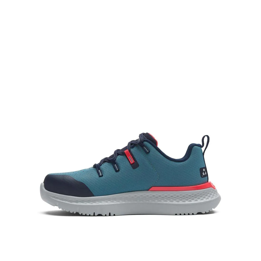 Damen Intercept Sicherheitshalbschuh mit Stahlkappe in Petrol/Blau