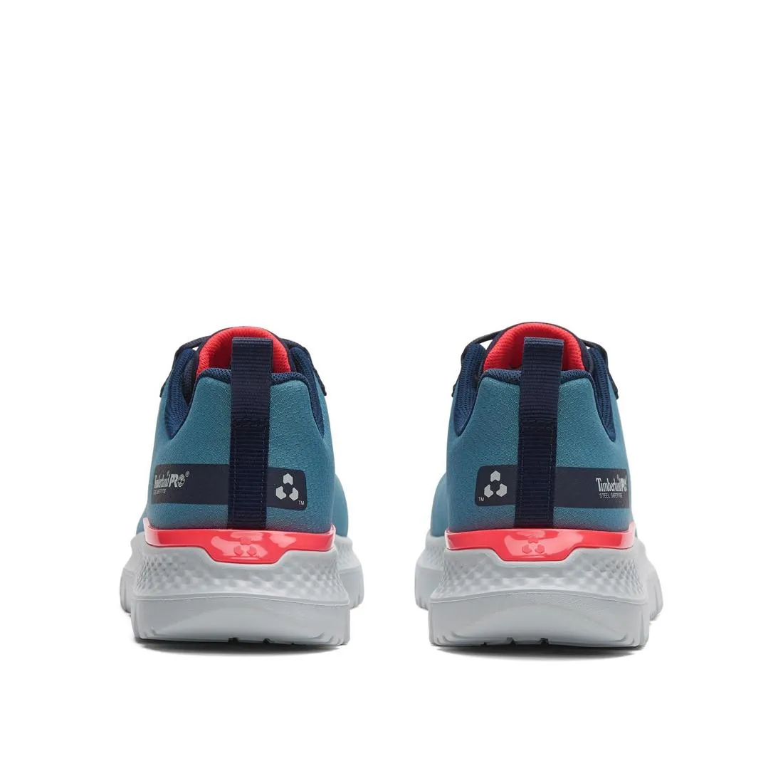 Damen Intercept Sicherheitshalbschuh mit Stahlkappe in Petrol/Blau