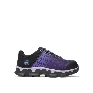 Damen Powertrain Sport Arbeitsschuh mit Stahlkappe Schwarz/Lila