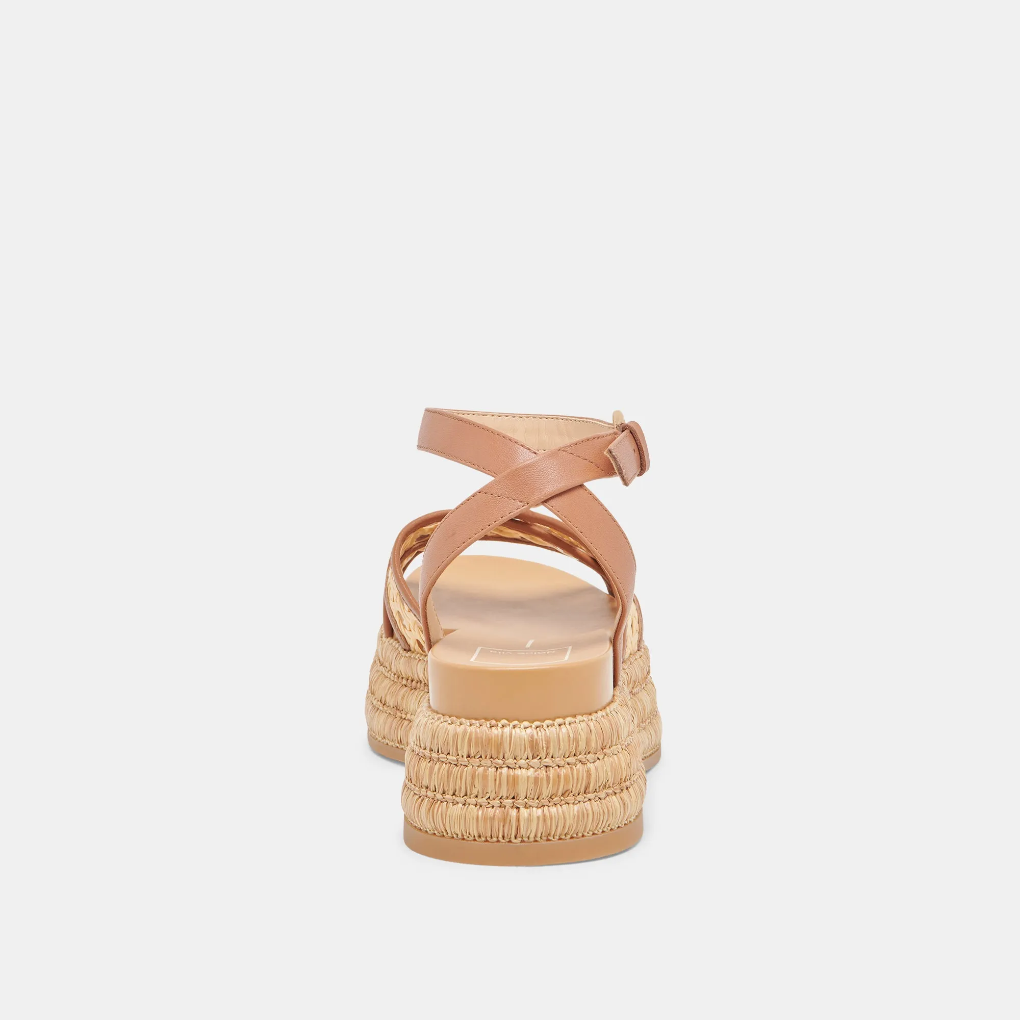 WRILEY SANDALEN SATTEL GEFLOCHTEN RAFFIA