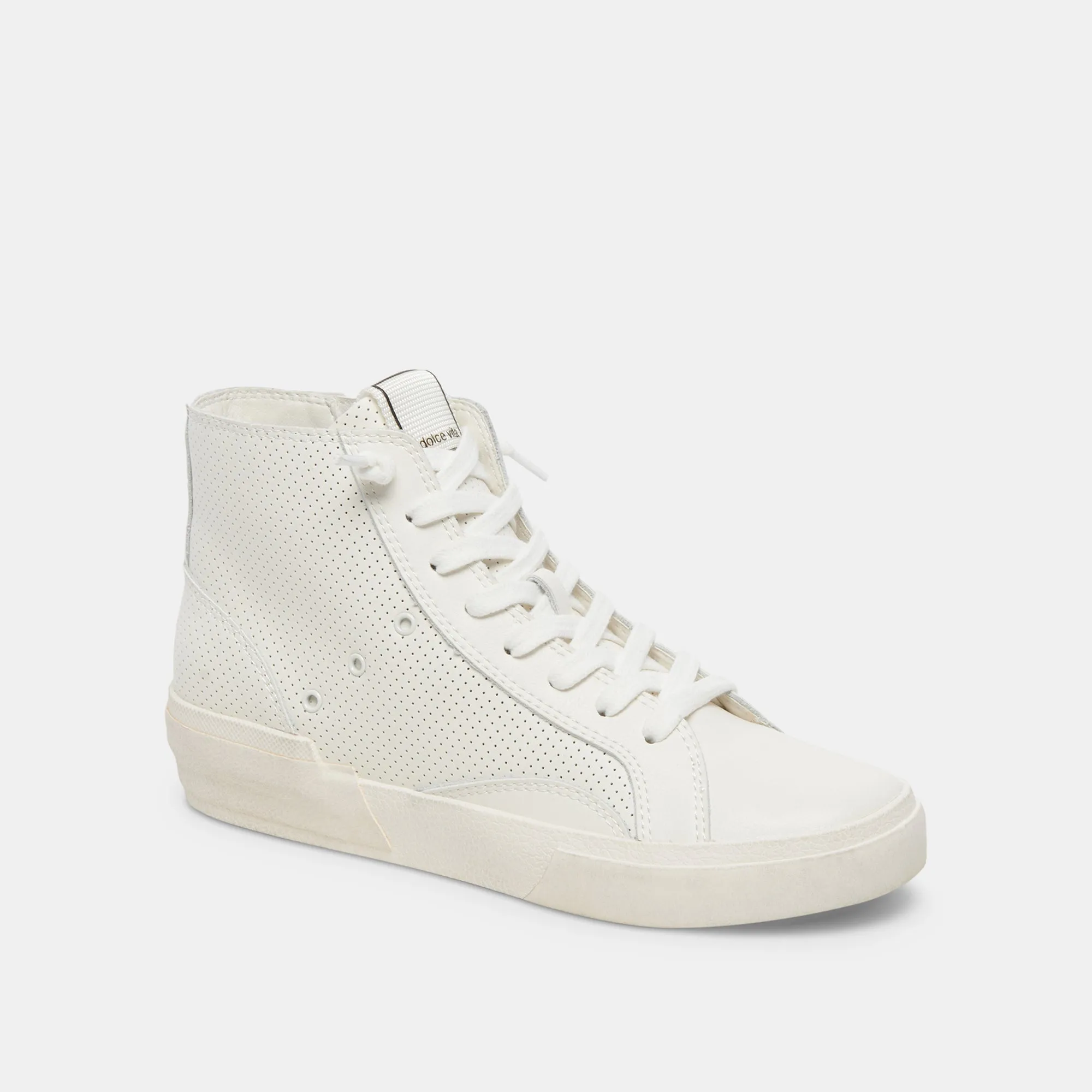 ZOHARA SNEAKERS WEIßES PERFORIERTES LEDER