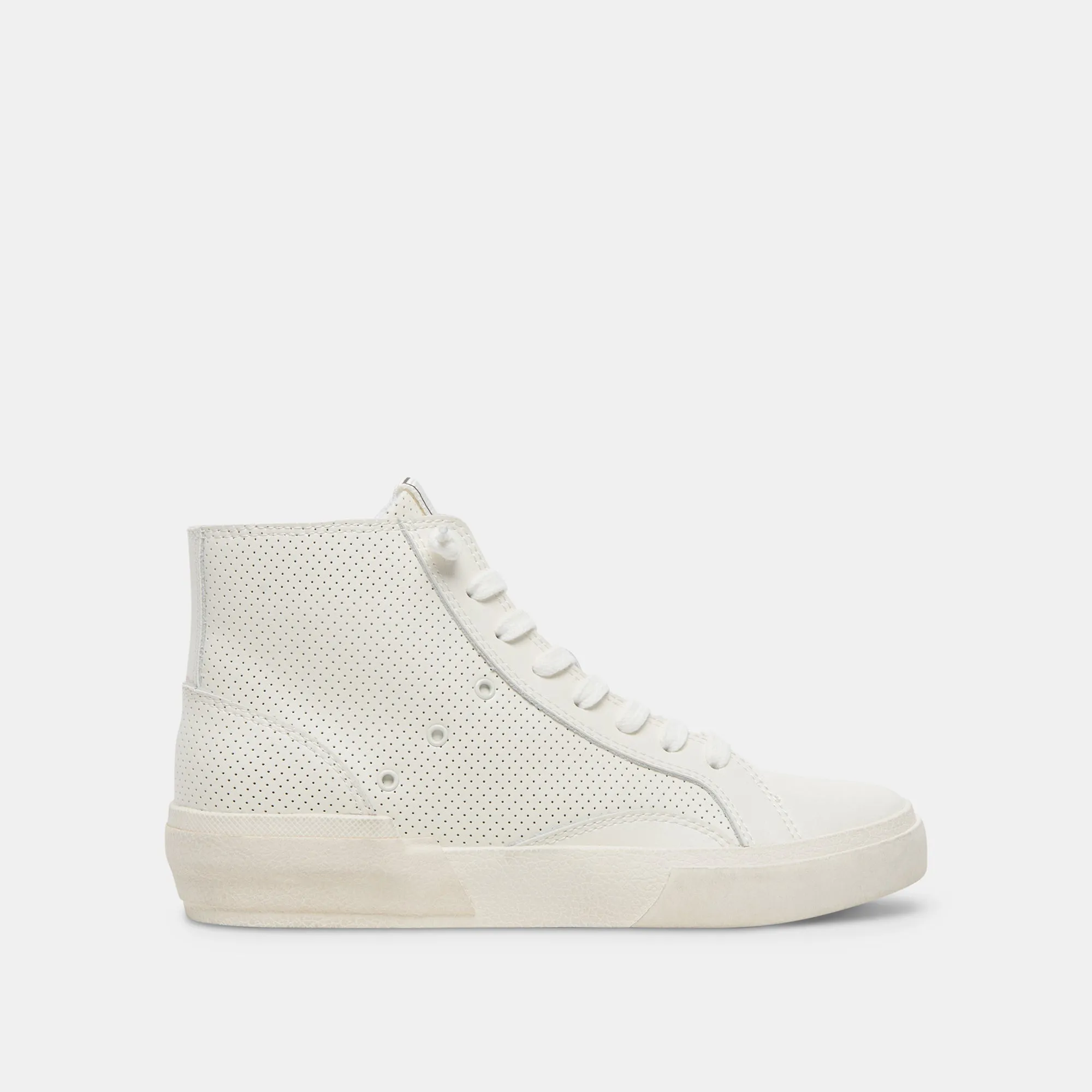 ZOHARA SNEAKERS WEIßES PERFORIERTES LEDER