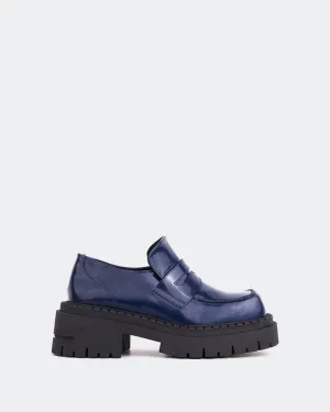 Zolian Navy Leder